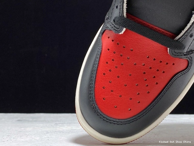Kick Theory Bred 555088-610 1 Toe OG Jordan Air Retro High 0714